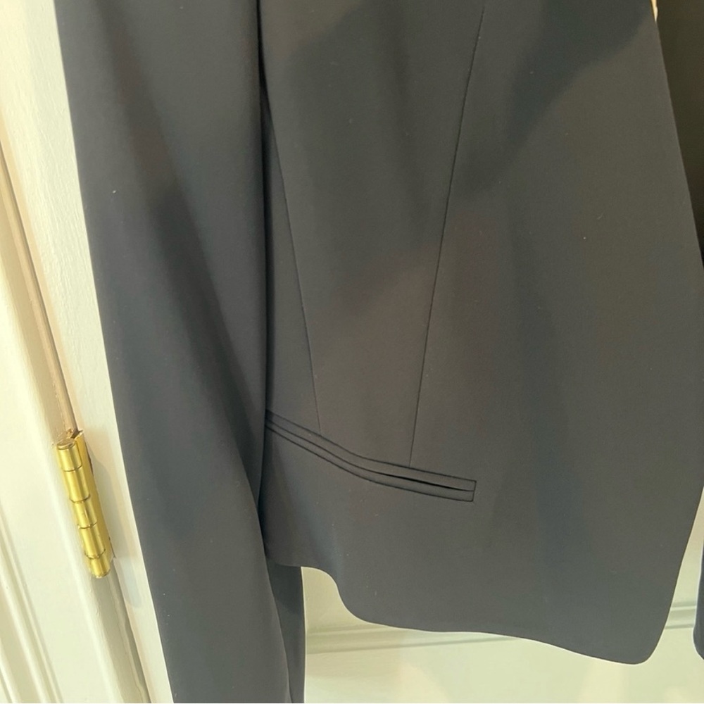 Rebecca Taylor Women's Cropped Black Devon Jacket Blazer Size 6 NWT - Picture 5 of 8